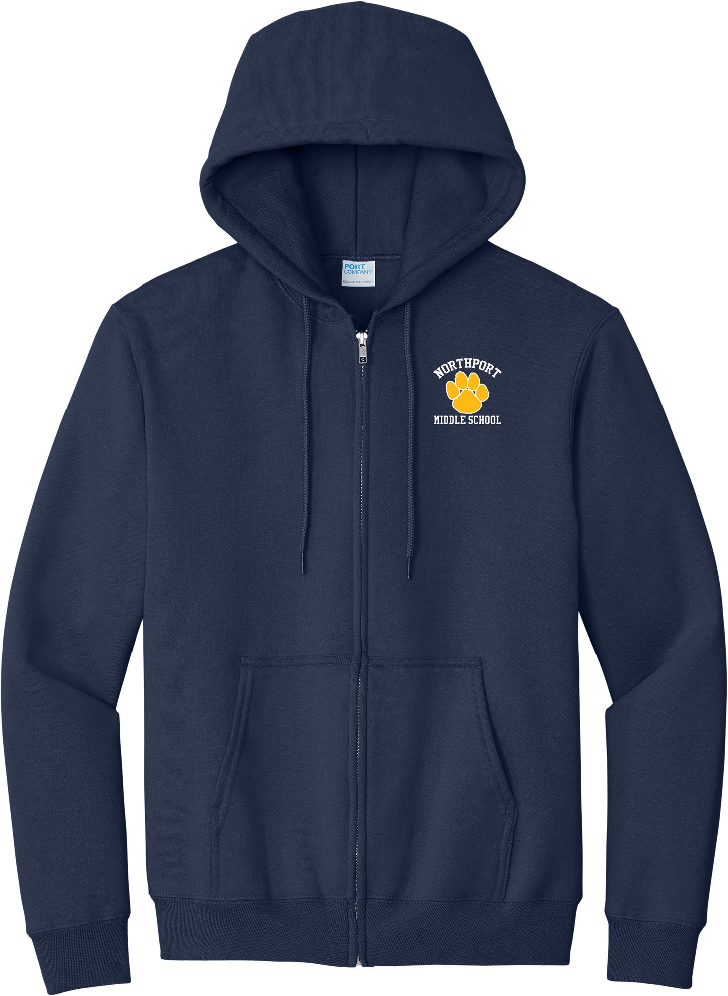 Northport Middle Zip Up - Ink That Apparel 