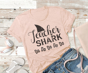 Teacher Shark do do do do - Ink That Apparel 